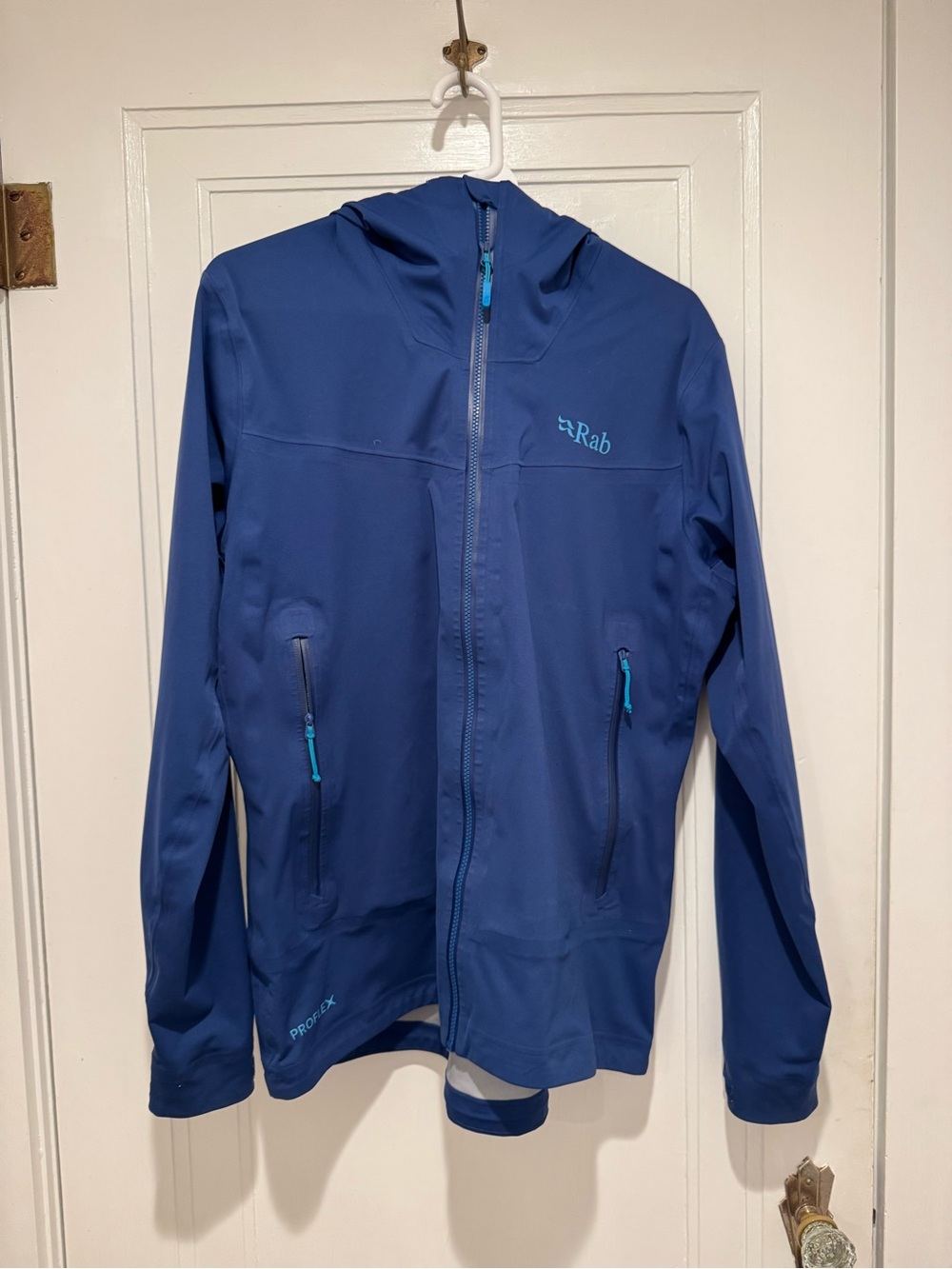 Rab Women's Blue Softshell Hooded Jacket